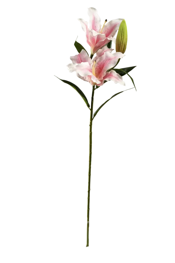 Artificial Lily Flower — Blush Stardust Stargazer | Vyne