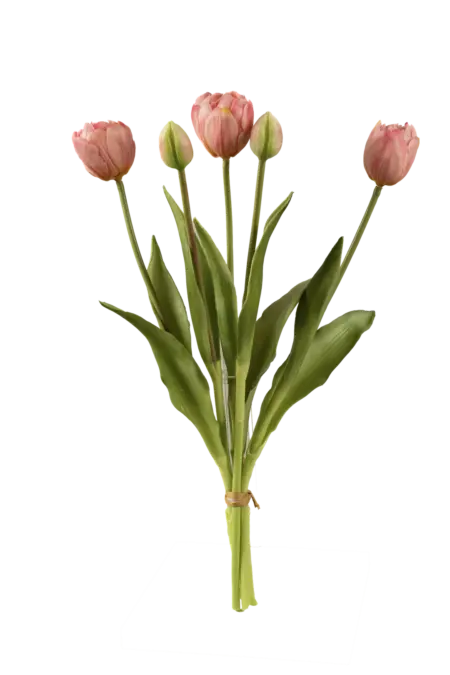 Artificial Tulip Bunch — Blush Petal | Vyne Boutique