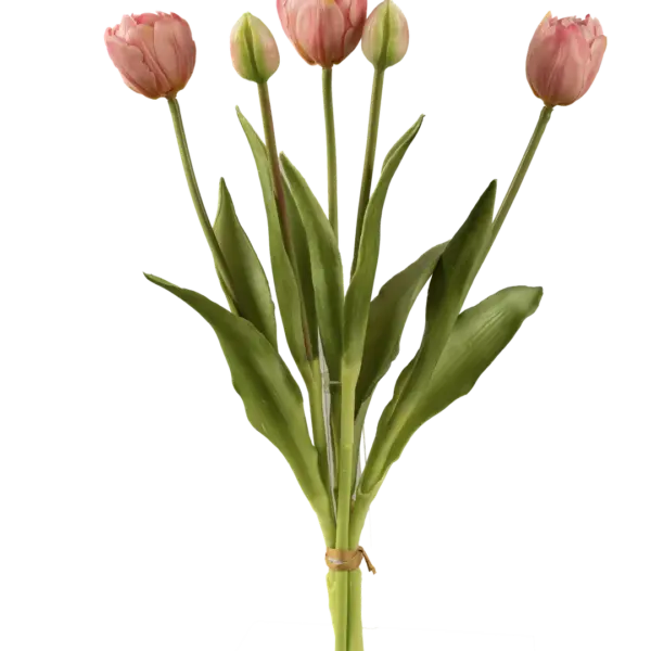 Artificial Tulip Bunch — Blush Petal | Vyne Boutique