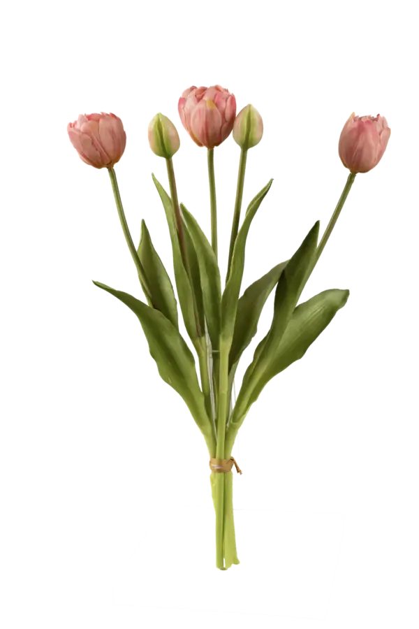Artificial Tulip Bunch — Blush Petal | Vyne Boutique