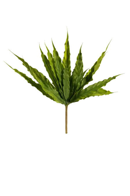 Artificial Bird's Nest Fern — Deep Green | Vyne Boutique