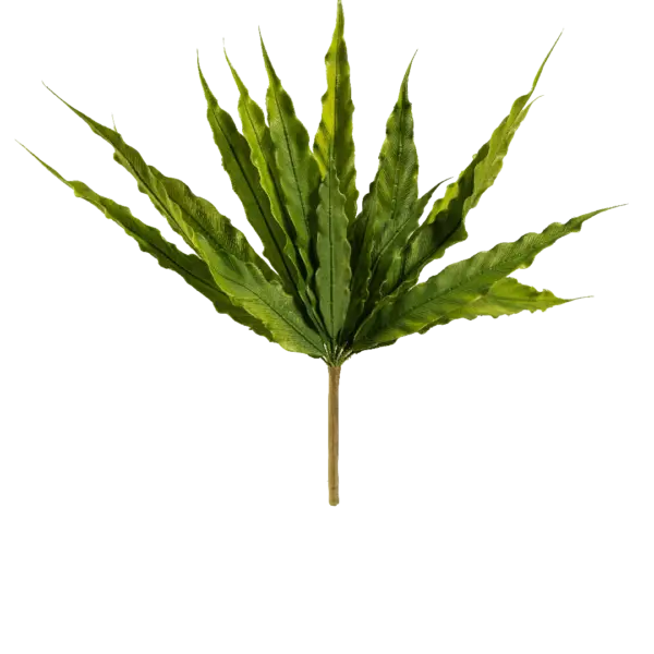 Artificial Bird's Nest Fern — Deep Green | Vyne Boutique