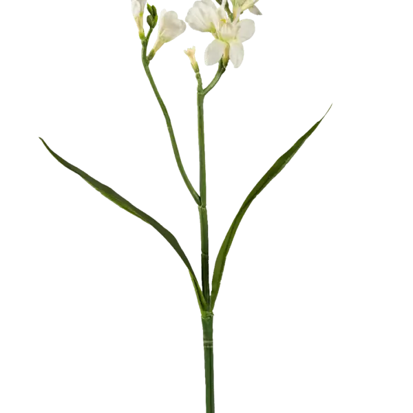 Artificial Freesia Stem — Pure Snow White | Vyne Boutique