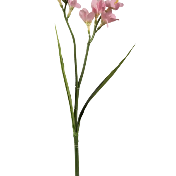 Artificial Freesia Stem — Soft Blush Pink | Vyne Boutique