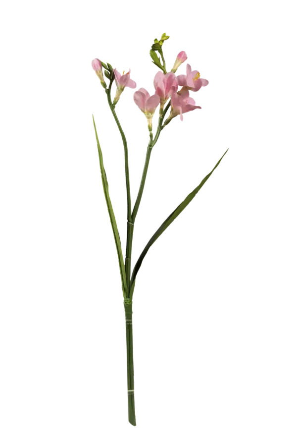Artificial Freesia Stem — Soft Blush Pink | Vyne Boutique