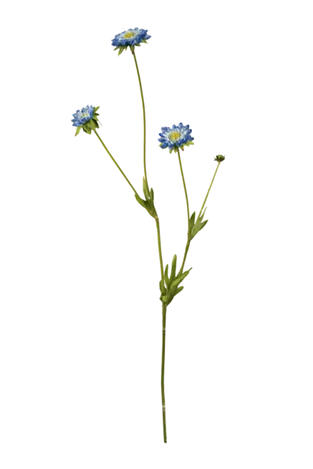 Artificial Zinnia Flower — Azure Blue | Vyne Boutique