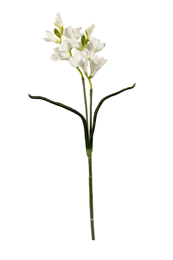 Artificial Freesia Stem — Porcelain White | Vyne Boutique