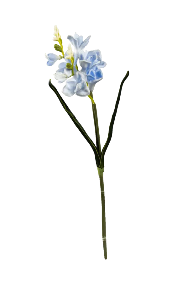 Artificial Freesia Stem — Powder Sky Blue | Vyne Boutique