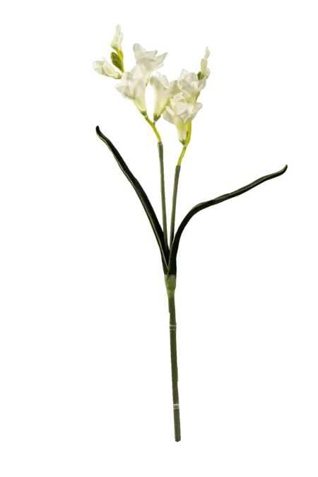 Artificial Freesia Stem — Primrose Light Yellow | Vyne