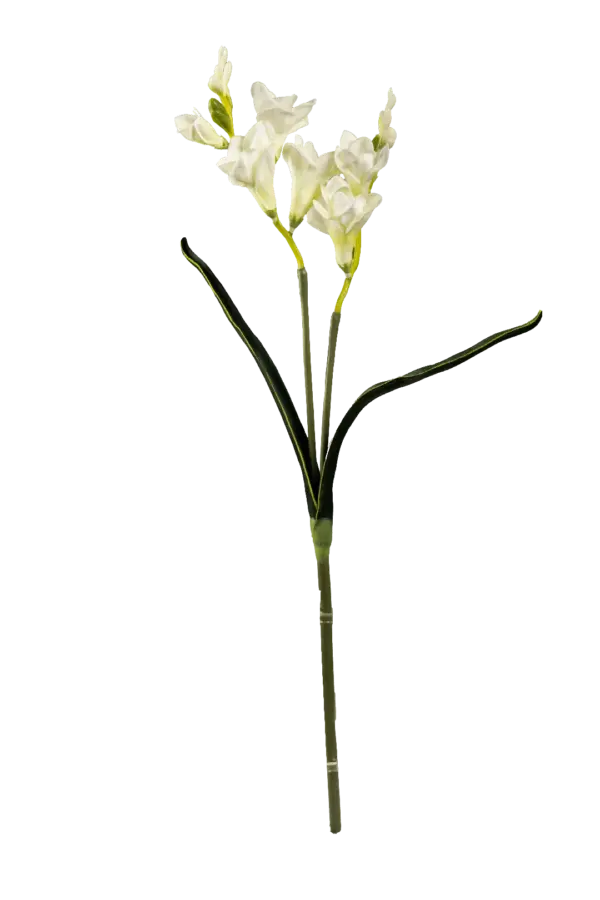 Artificial Freesia Stem — Primrose Light Yellow | Vyne