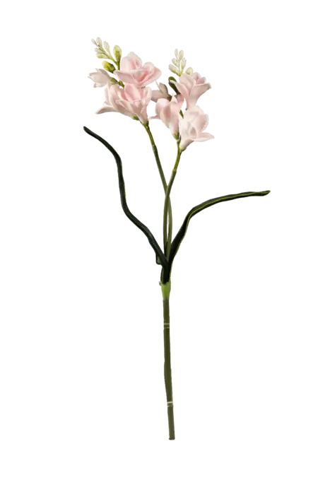 Artificial Freesia Stem — Blush Petal Pink | Vyne Boutique