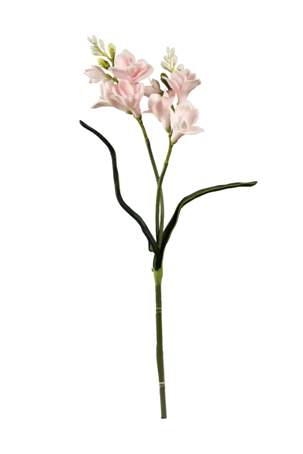 Artificial Freesia Stem — Blush Petal Pink | Vyne Boutique
