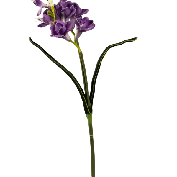 Artificial Freesia Stem — Royal Amethyst Purple | Vyne