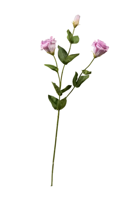 Artificial Eustoma Flower — Lavender Veil Purple | Vyne