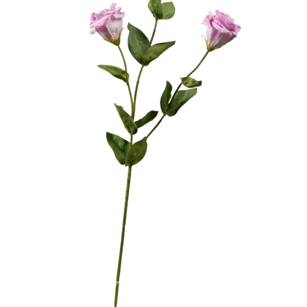 Artificial Eustoma Flower — Lavender Veil Purple | Vyne