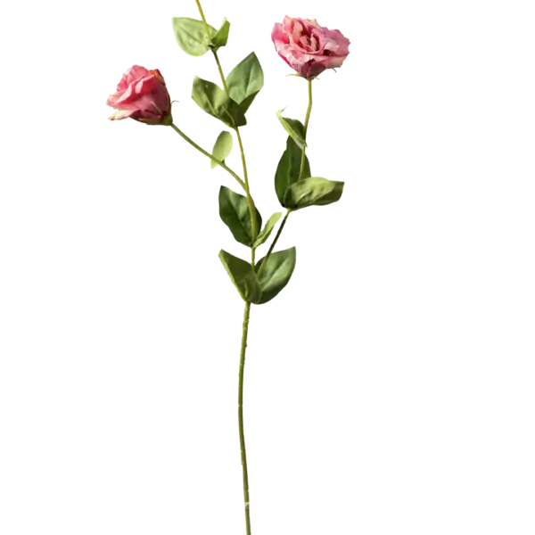 Artificial Eustoma Flower — Raspberry Bloom | Vyne Boutique