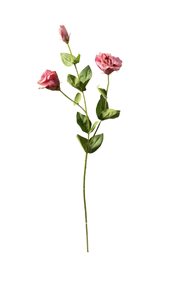 Artificial Eustoma Flower — Raspberry Bloom | Vyne Boutique