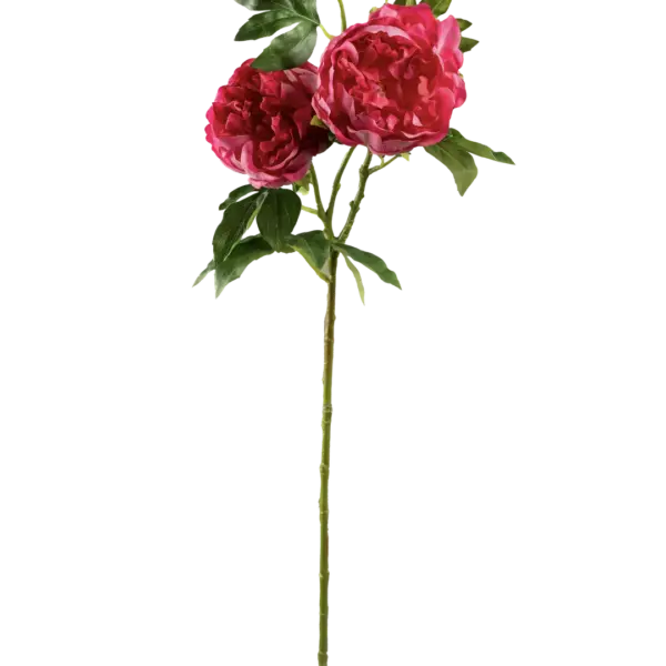 Artificial Peony Flower — Fuchsia Bloom Pink | Vyne Boutique