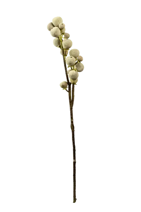 Artificial Peach Branch — Muted Sage Mist | Vyne Boutique