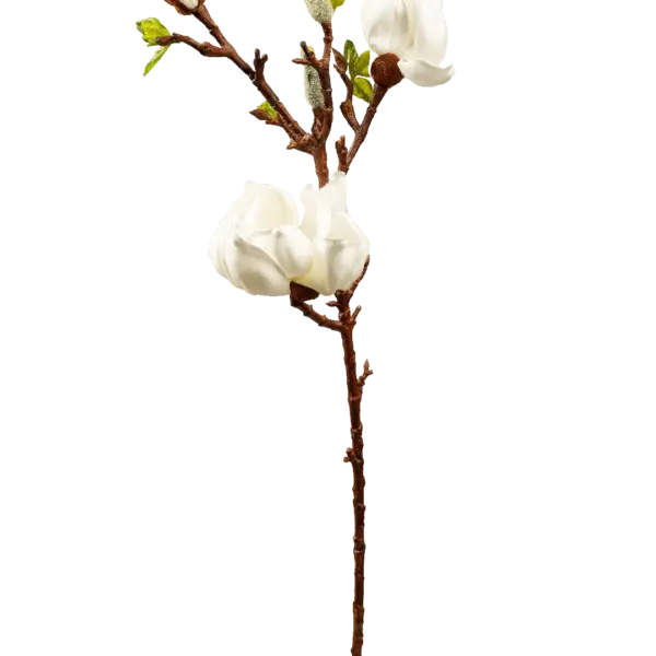 Artificial Magnolia Branch — Ivory Silk | Vyne Boutique