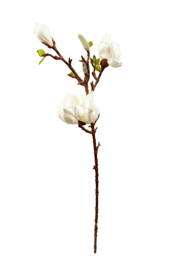 Artificial Magnolia Branch — Ivory Silk | Vyne Boutique