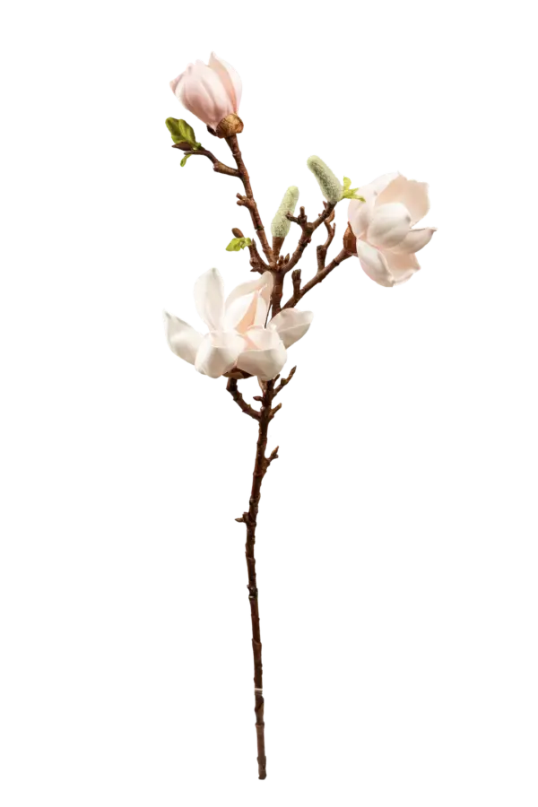Artificial Magnolia Branch — Blush Petal Pink | Vyne Boutique