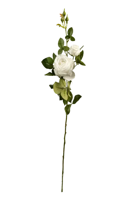 Artificial Cream Rose — Ivory Silk | Vyne Boutique