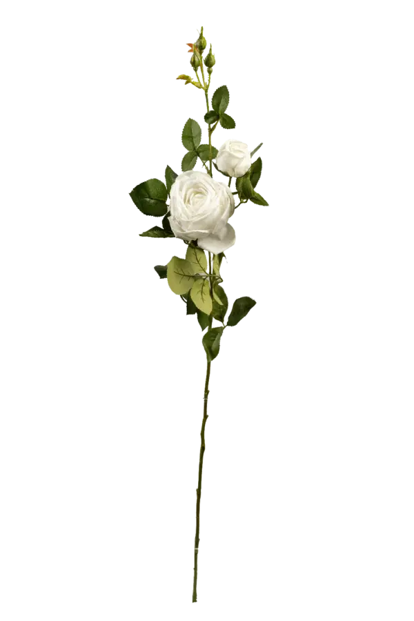 Artificial Cream Rose — Ivory Silk | Vyne Boutique