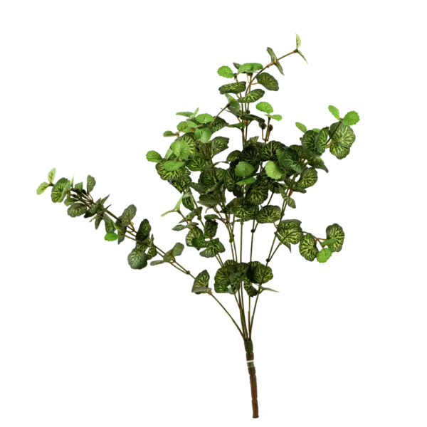 Artificial Fittonia Leaf — Emerald Vein Green Spray | Vyne