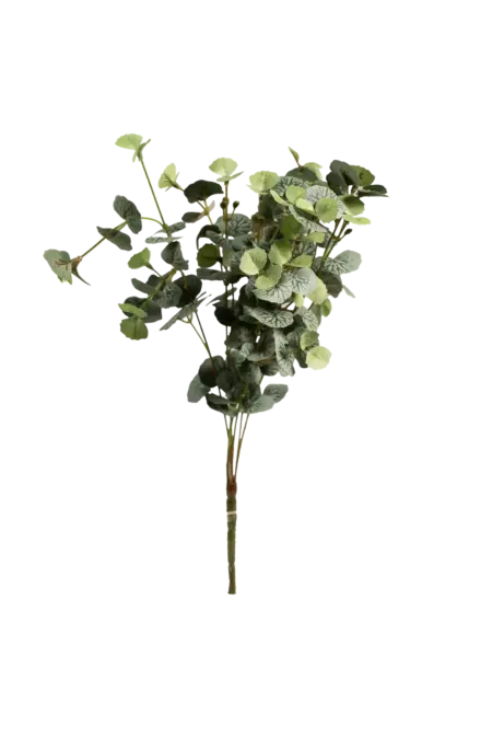Artificial Fittonia Leaf — Deep Forest Green Spray | Vyne