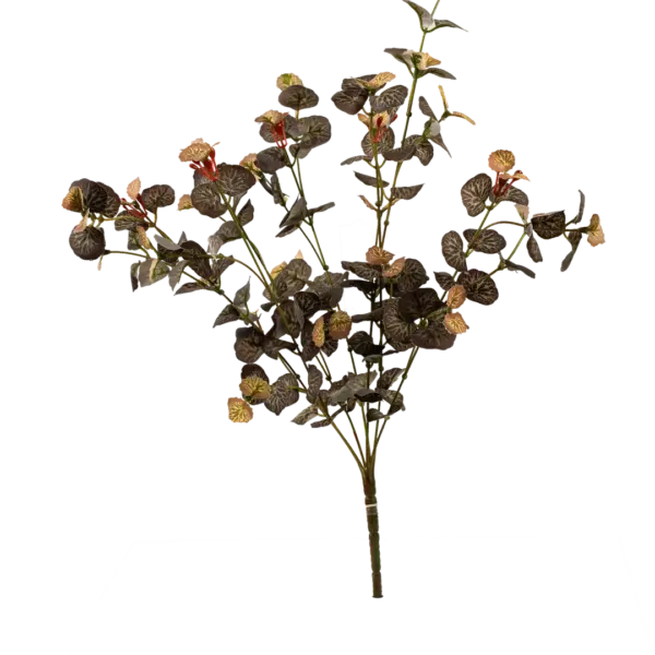 Artificial Fittonia Leaf — Mulberry Smoke Spray | Vyne