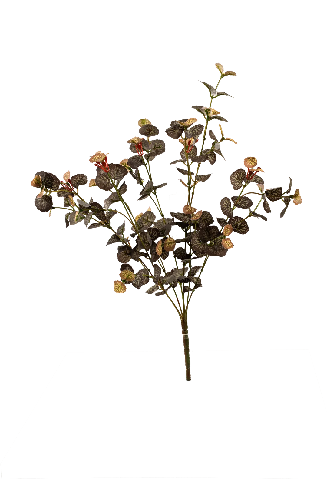 Fittonia Leaf Spray (Mulberry Smoke) | Vyne Artificial Fittonia Leaf — Mulberry Smoke Spray | Vyne