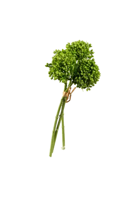 Artificial Ixora Flower — Spring Bug Green | Vyne Boutique