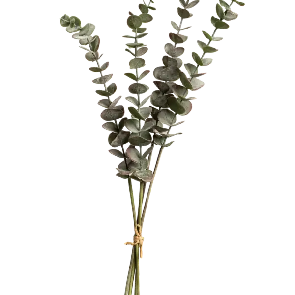 Artificial Eucalyptus Stem — Smoked Plum Purple | Vyne
