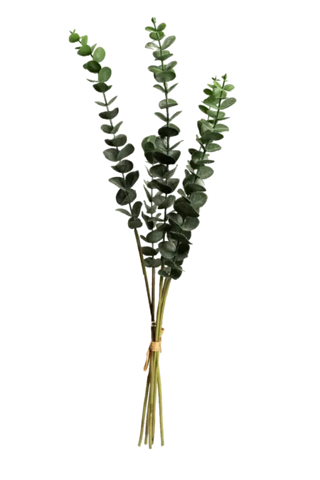 Artificial Eucalyptus Stem — Deep Woodland Green | Vyne