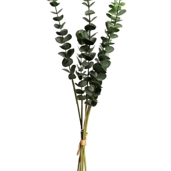 Artificial Eucalyptus Stem — Deep Woodland Green | Vyne