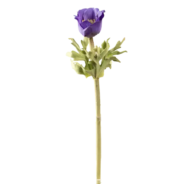 Artificial Anemone Flower — Royal Violet | Vyne Boutique