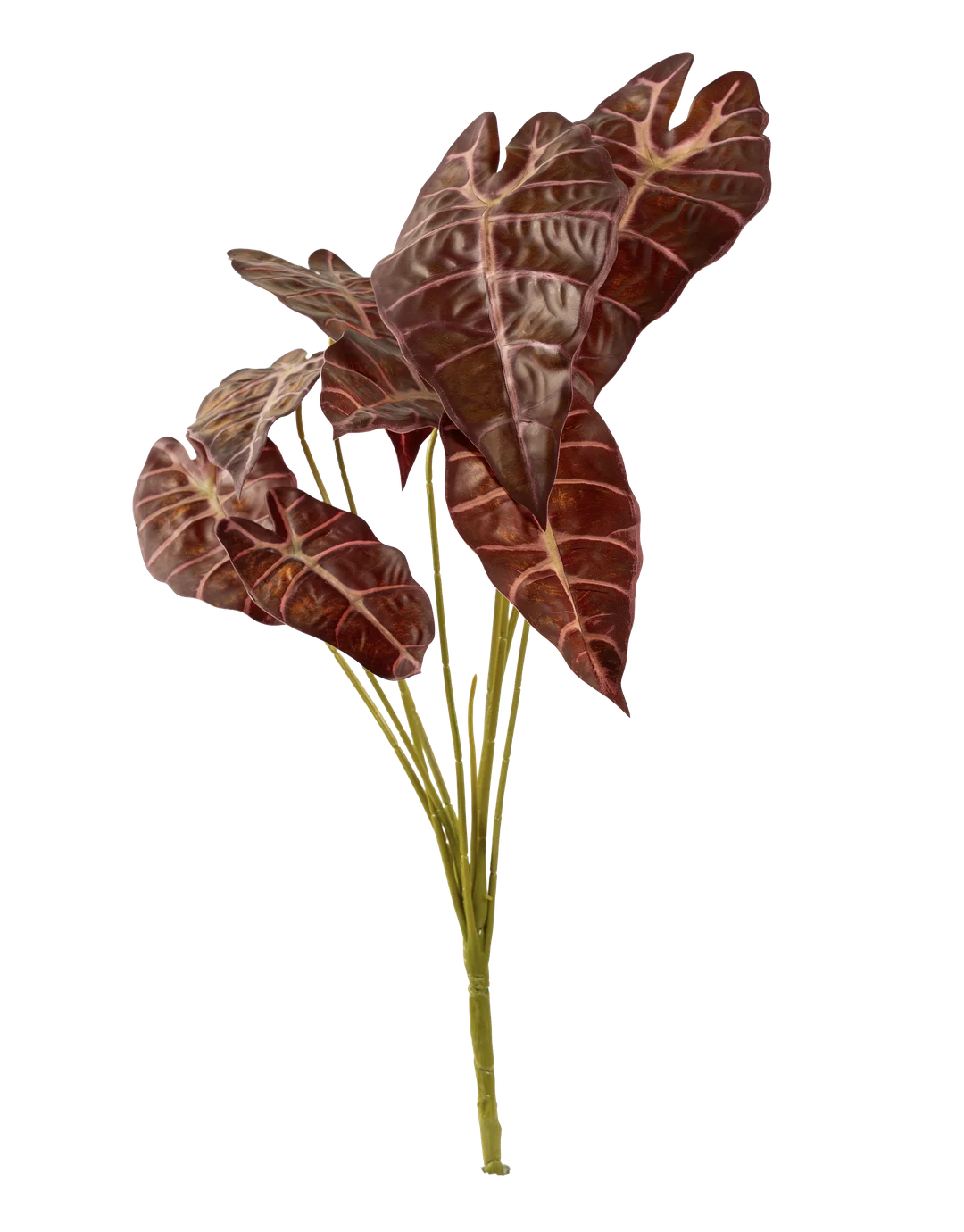 Alocasia (Teal Vein) | Vyne Artificial Alocasia Leaf — Teal Vein | Vyne Boutique