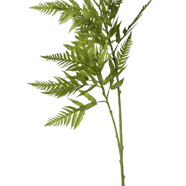 Artificial Fern Spray — Deep Woodland Green Mimosa | Vyne