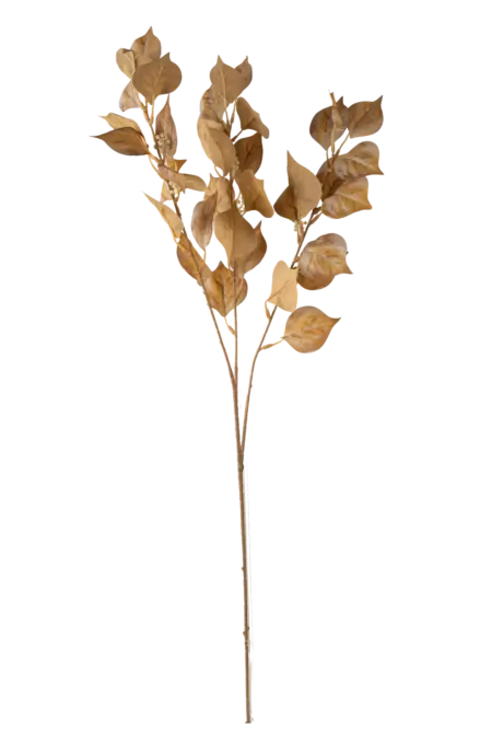 Artificial Eucalyptus Stem — Warm Ochre | Vyne Boutique