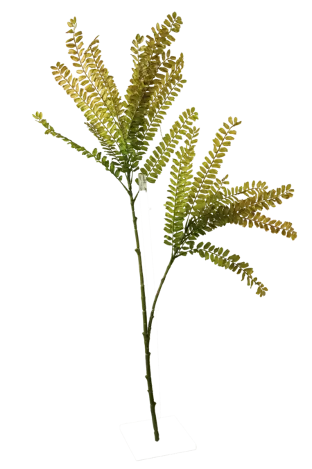Artificial Fern Spray — Golden Green Locust Fern | Vyne