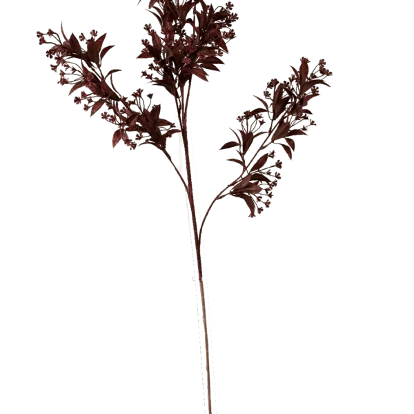 Artificial Myrtus Spray — Deep Mauve | Vyne Boutique