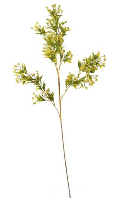 Artificial Myrtus Spray — Chartreuse | Vyne Boutique