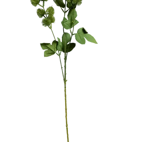 Artificial Thistle Stem — Fresh Green | Vyne Boutique