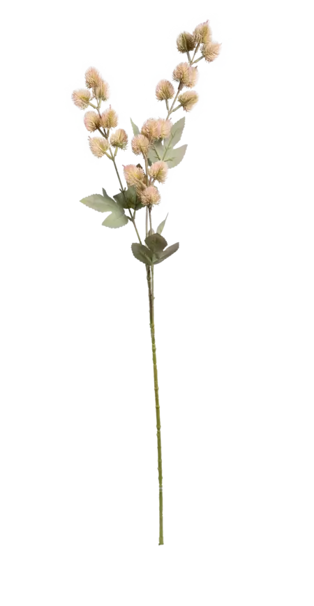 Artificial Thistle Stem — Soft Peach | Vyne Boutique
