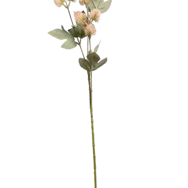 Artificial Thistle Stem — Soft Peach | Vyne Boutique