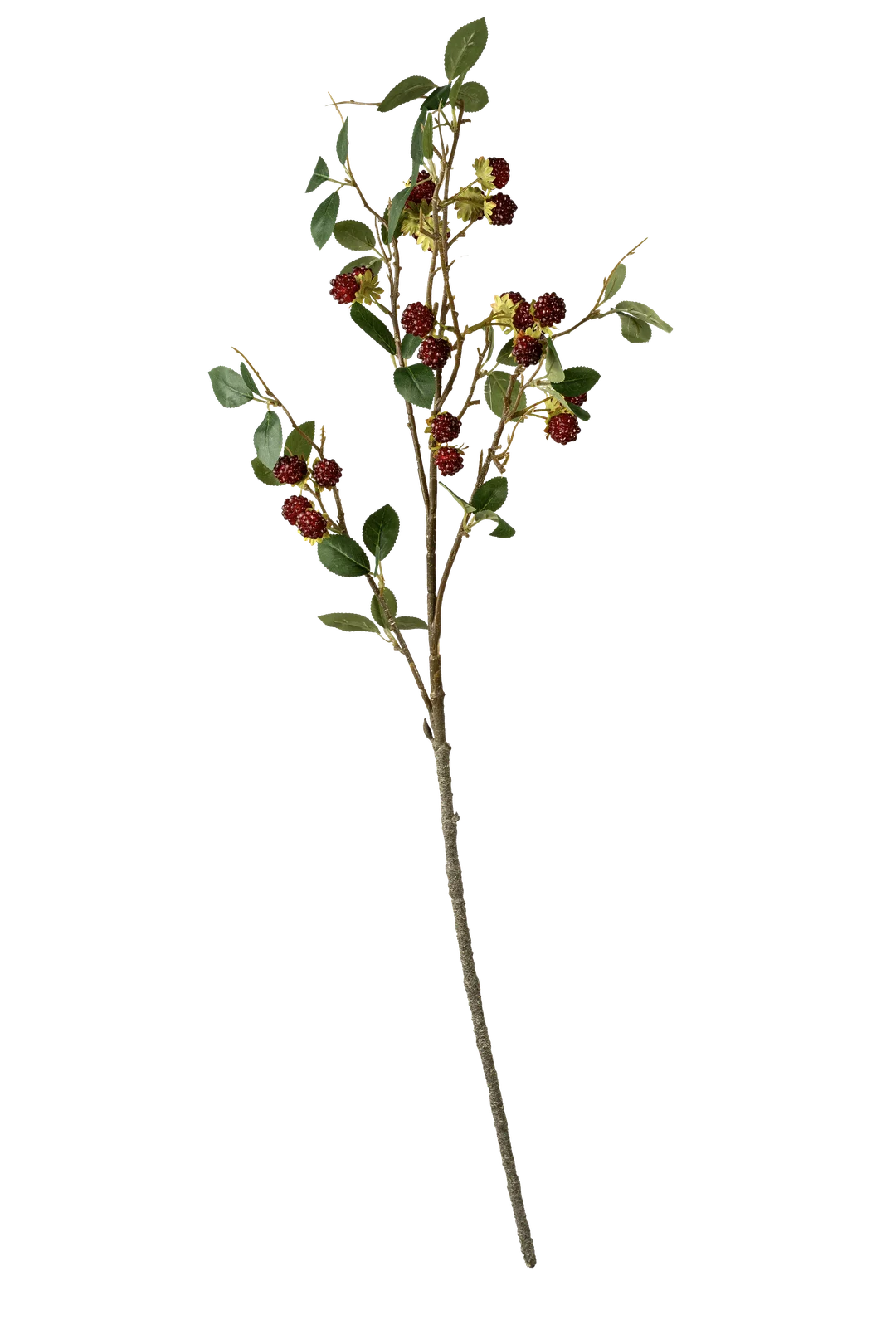 Rubus Spray (Deep Bramble Red) | Vyne Artificial Berry Stem — Deep Bramble Red Rubus Spray | Vyne