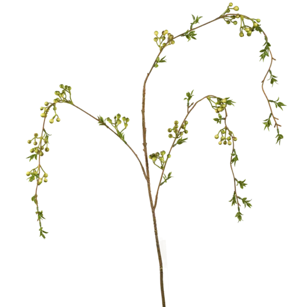 Artificial Hypericum Berry — Green Orchard Spray | Vyne