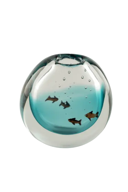 Lagoon Orb (Aqua Koi) | Vyne Boutique