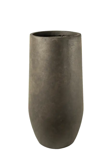Midi Tapered Column Planter (Weathered Concrete) | Vyne Boutique